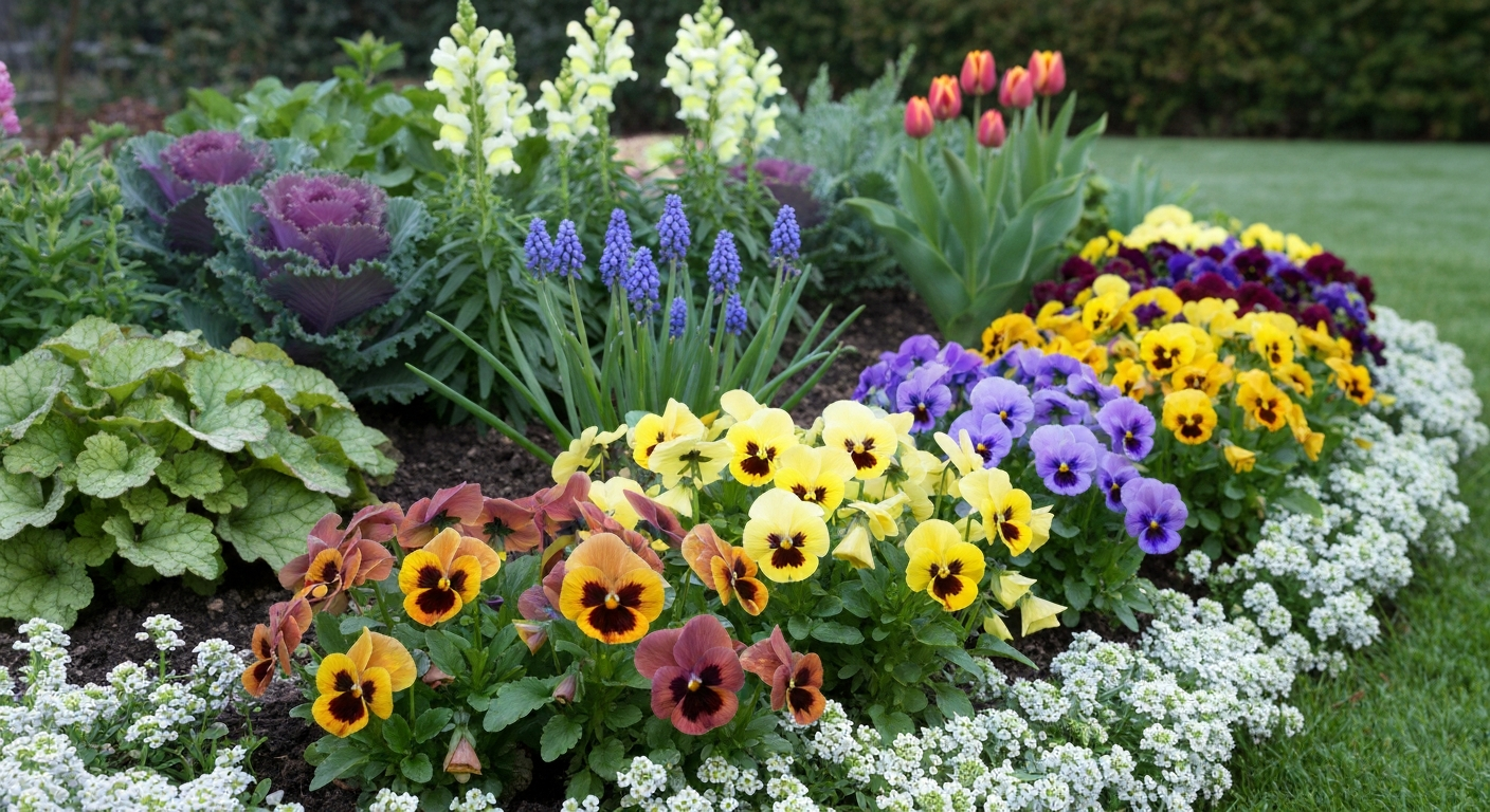 What to Grow with Pansies: Seasonal Companion Plants Guide