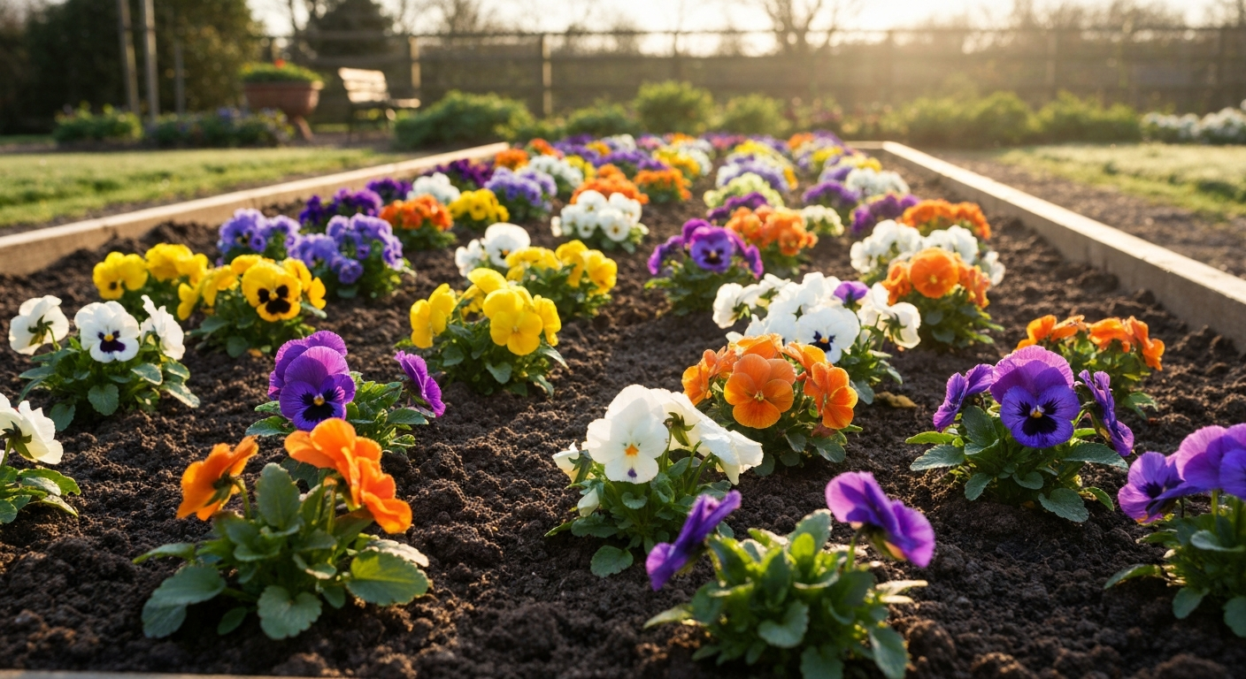 How to Grow Pansies Outside: Complete Year-Round Guide, Timelines & Care