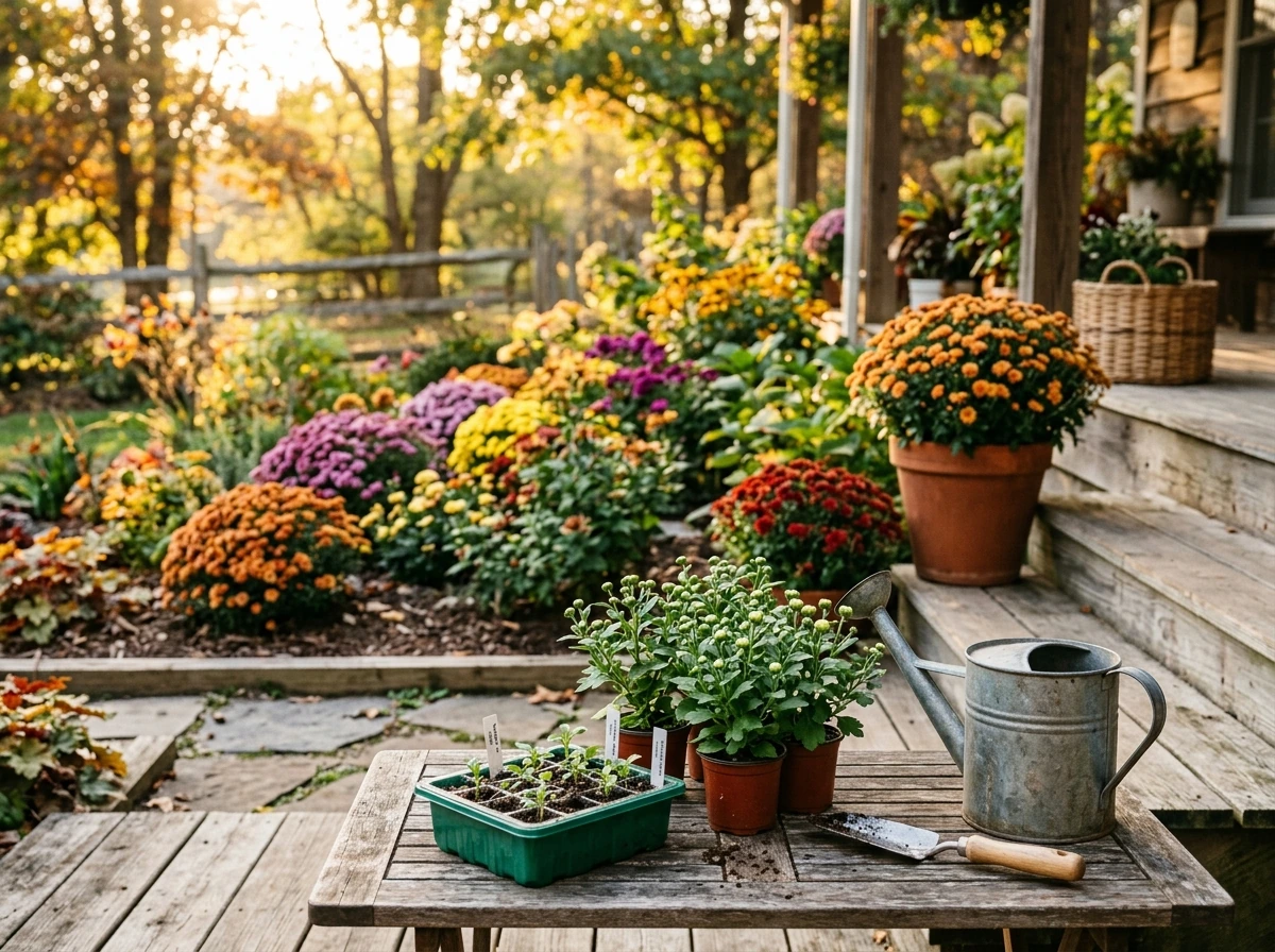 How to Grow Fall Mums: From Transplant or Seed-to-Bloom
